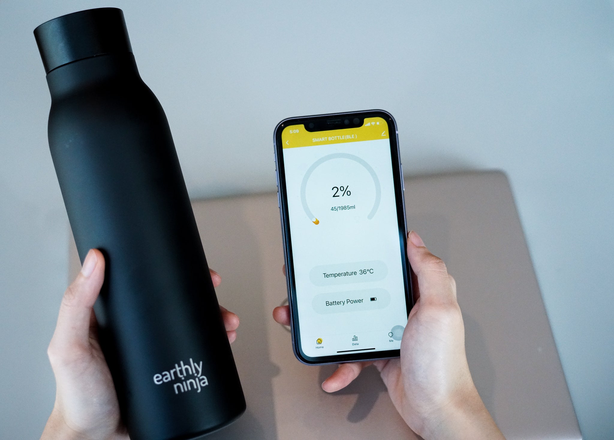 Earthly Ninja's Next-Gen Smart Bottle